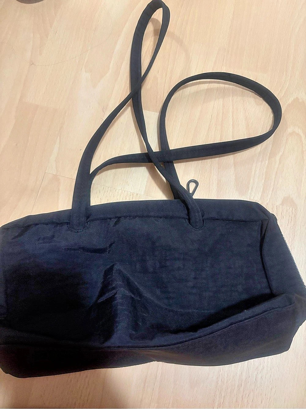 Baggu nylon bowler bag normal size black